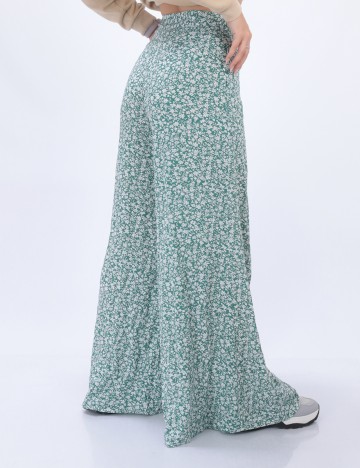 Pantaloni Luukse, verde, S