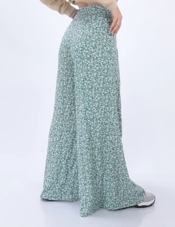 Pantaloni Luukse, verde, S