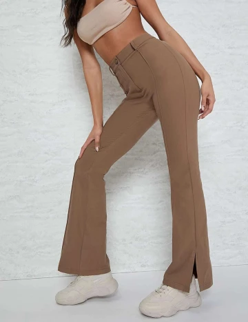 Pantaloni SHEIN, maro, XS Maro
