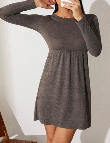 Rochie scurta SHEIN, gri, M