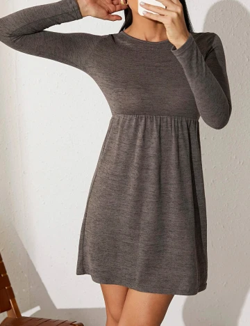 Rochie scurta SHEIN, gri, M