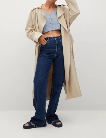 Trench Mango, crem, S