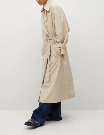 Trench Mango, crem, S