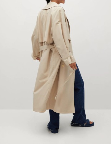 Trench Mango, crem, S
