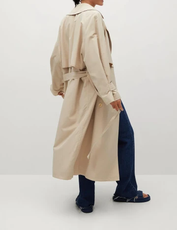 Trench Mango, crem, S