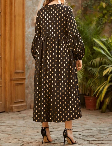 Rochie medie SHEIN CURVE, negru, 2XL