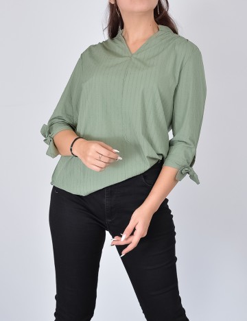 Bluza Hailys, verde, M
