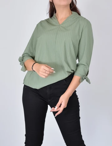 Bluza Hailys, verde, M