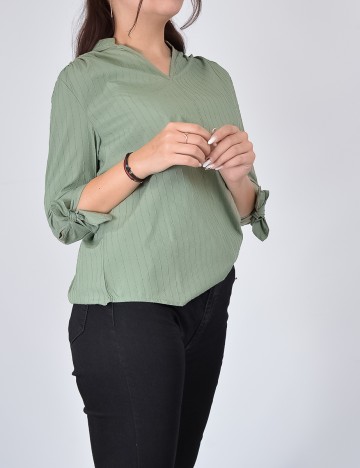 Bluza Hailys, verde, M