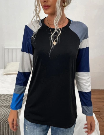Bluza SHEIN, negru, L