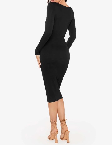 Rochie medie SHEIN, negru, M