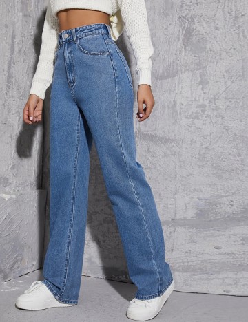 Blugi SHEIN, albastru, M
