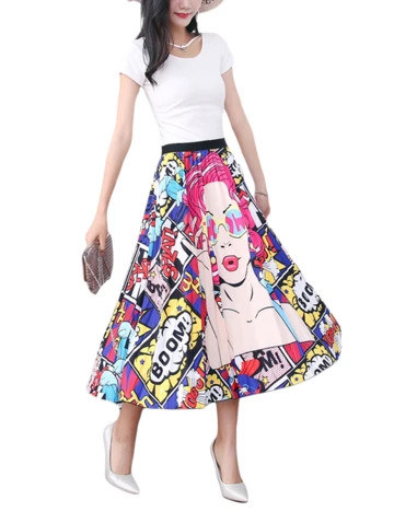 Fusta SHEIN, mix culori, L