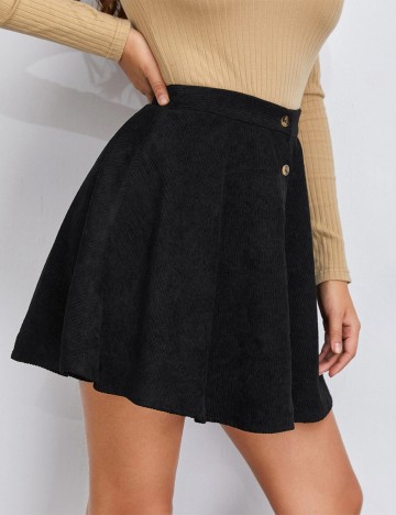 Fusta SHEIN, negru, XS