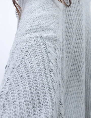 Cardigan SHEIN, gri, S