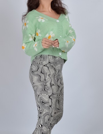 Cardigan SHEIN, verde, M